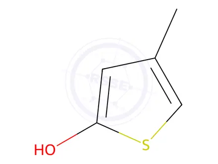 Chemical structure of 2-Hydroxy-4-methylthiophene