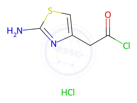 Chemical structure of Cefotiam Impurity F
