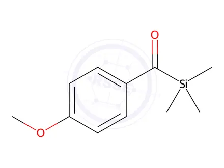 Chemical structure of (4-Methoxyphenyl)(trimethylsilyl)methanone