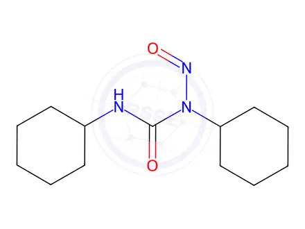 Chemical structure of N-Nitroso Lomustine EP Impurity C