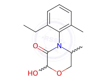 Chemical structure of Metolachlor Metabolite CGA 49751