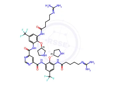 Chemical structure of Brilacidin