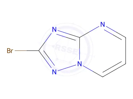 Chemical structure of 2-Bromo-[1,2,4]triazolo[1,5-a]pyrimidine