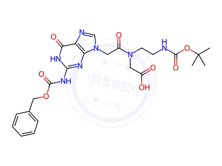 Chemical structure of Boc-PNA-G(Z)-OH