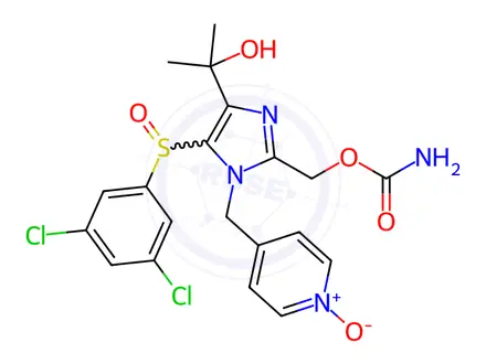 Chemical structure of Capravirine Impurity 67