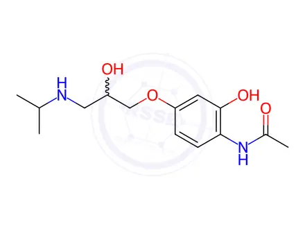 Chemical structure of Practolol Impurity 43