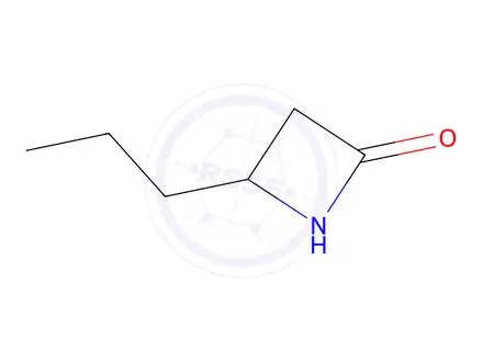 Chemical structure of 4-Propyl-2-azetidinone