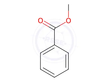 Chemical structure of Methyl benzoate