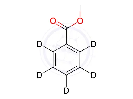 Chemical structure of Methyl Benzoate-2,3,4,5,6-d5