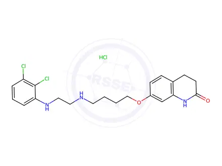 Chemical structure of Aripiprazole Desethylene Impurity