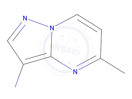 Chemical structure of Pyrazolo[1,5-a]pyrimidin-3-amine, 5-methyl-(9CI)