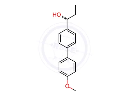 Chemical structure of 1-(4'-methoxy-[1,1'-biphenyl]-4-yl)propan-1-ol