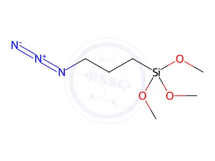 Chemical structure of 3-Azidopropyltrimethoxysilane