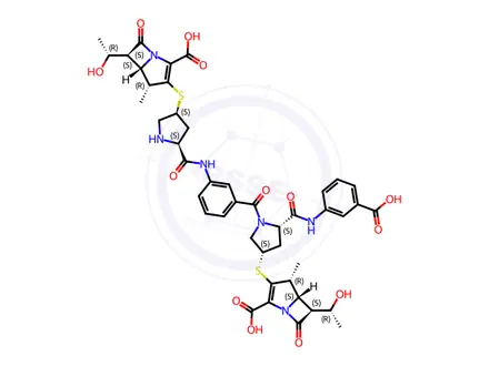 Chemical structure of Ertapenem Hydration Dimer a