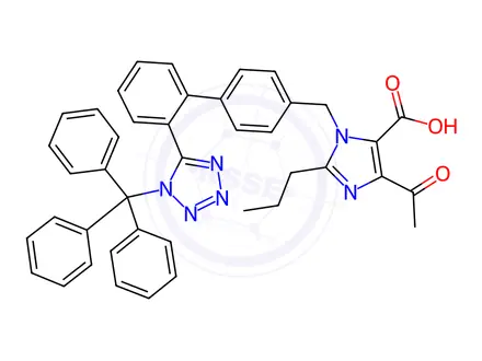 Chemical structure of Olmesartan Medoxomil Impurity 117