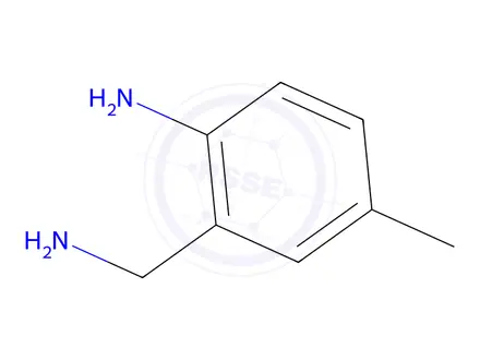 Chemical structure of 2-(aminomethyl)-4-methylaniline dihydrochloride