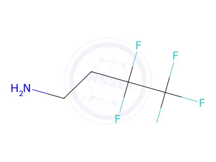 Chemical structure of 3,3,4,4,4-Pentafluorobutylamine 90%