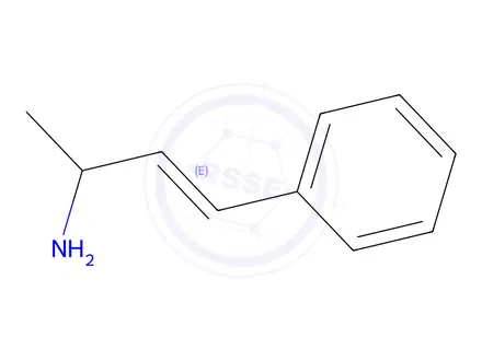 Chemical structure of 4-phenylbut-3-en-2-amine