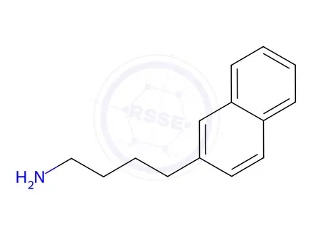 Chemical structure of 4-(Naphthalen-2-yl)butan-1-amine