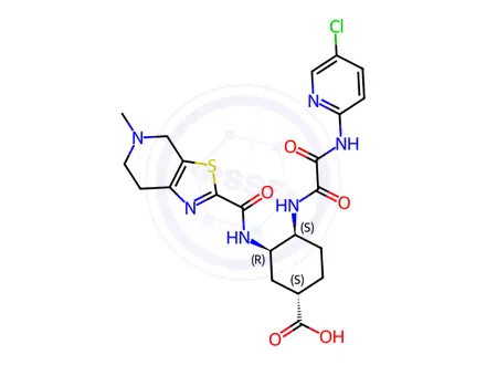 Chemical structure of Edoxaban Impurity 19