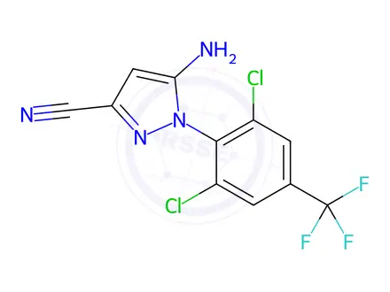 Chemical structure of Fipronil Impurity 11
