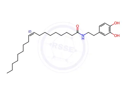 Chemical structure of N-Oleoyldopamine