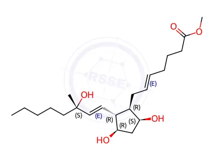 Chemical structure of Carboprost Impurity 19