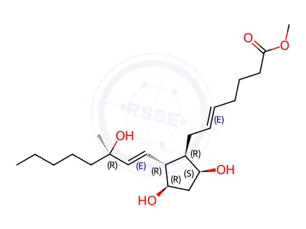 Chemical structure of Carboprost Impurity 24