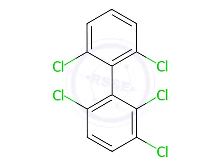 Chemical structure of 2,2',3,6,6'-Pentachlorobiphenyl