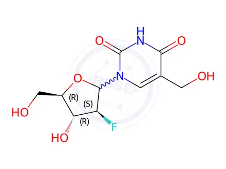 Chemical structure of Clevudine Impurity 19