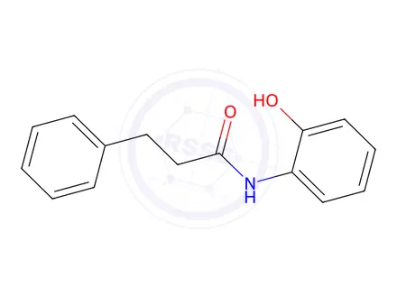 Chemical structure of N-(2-Hydroxyphenyl)-3-phenylpropanamide