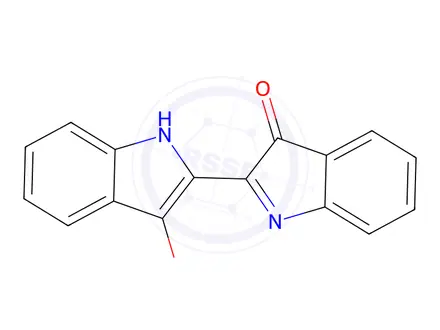 Chemical structure of Indigo