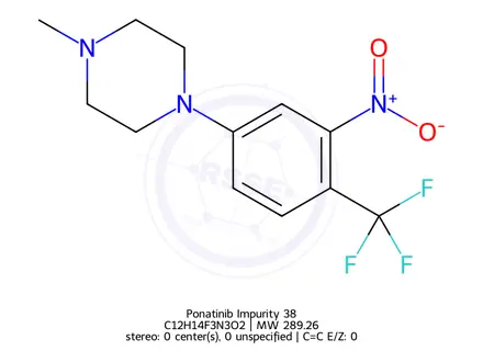 Chemical structure of Ponatinib Impurity 104