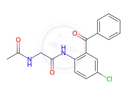 Chemical structure of Oxazepam Impurity 57