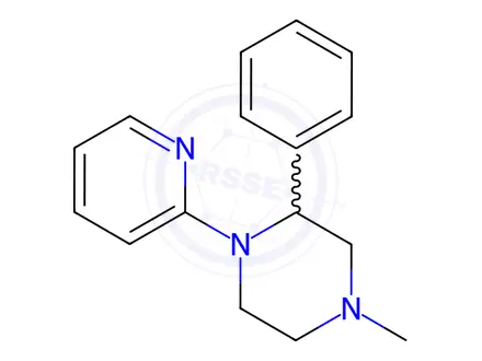 Chemical structure of Mirtazapine Impurity 22