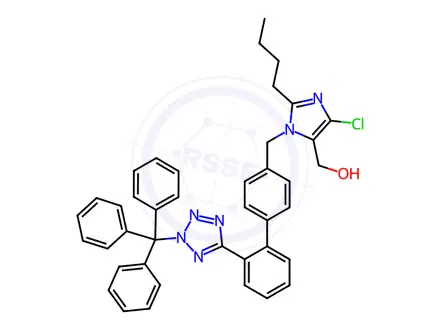 Chemical structure of Losartan Impurity H
