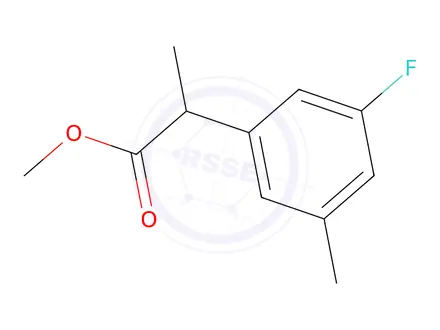 Chemical structure of Methyl 2-(3-fluoro-5-methylphenyl)propanoate
