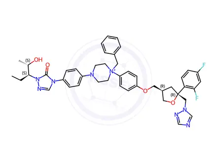 Chemical structure of Posaconazole Impurity 151 Monomer