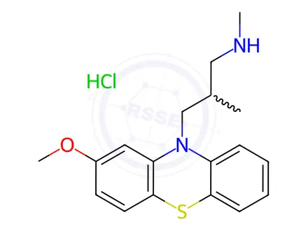 Chemical structure of rac Normepromazine Hydrochloride