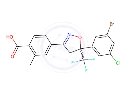 Chemical structure of Fluralaner Impurity 121
