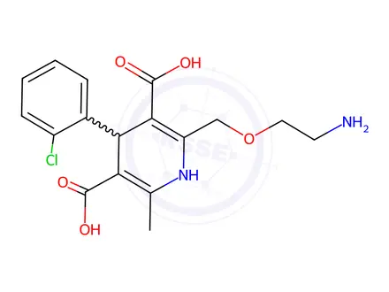 Chemical structure of Amlodipine Impurity 15