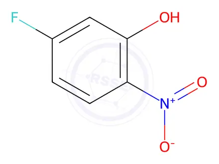 Chemical structure of 5-Fluoro-2-nitrophenol