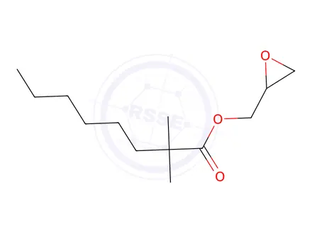 Chemical structure of Oxiran-2-ylmethyl 2,2-dimethyloctanoate