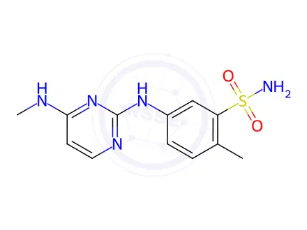 Chemical structure of Pazopanib Impurity 210