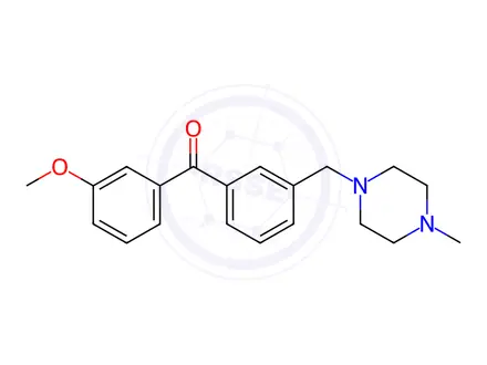 Chemical structure of (3-Methoxyphenyl)(3-((4-methylpiperazin-1-yl)methyl)phenyl)methanone