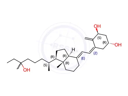 Chemical structure of Calcitriol Impurity 50