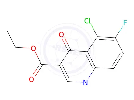 Chemical structure of Norfloxacin Impurity C171