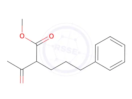 Chemical structure of Methyl 2-Acetyl-5-phenylpentanoate