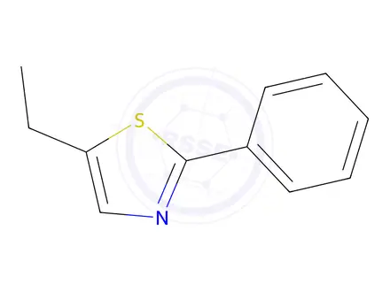 Chemical structure of 5-Ethyl-2-phenylthiazole