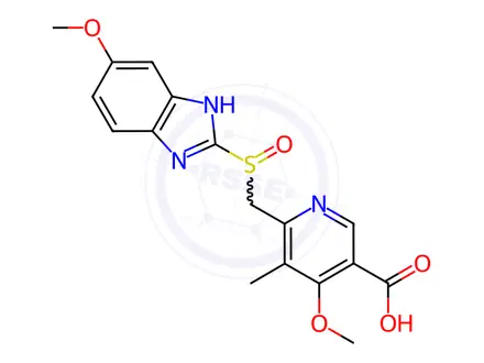 Chemical structure of Esomeprazole Impurity 31